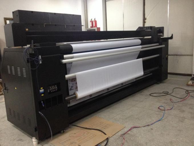 máquina do plotador da tela da largura de 3.2m para o poliéster do algodão de seda da sublimação da tintura 1