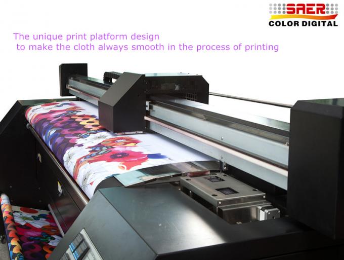 A cor completa dirige à máquina de impressão de Digitas de matéria têxtil da tela com cabeça de Epson Dx7 0