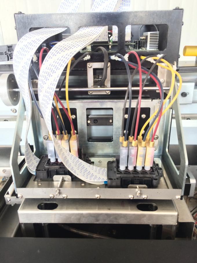 Exterior interno da impressora da cabeça de Epson da máquina de impressão de pano do suporte da bandeira de Digitas 0