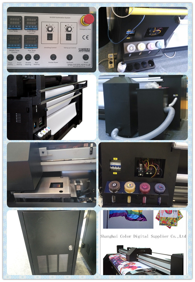 Diretamente máquina de impressão Precison alto de matéria têxtil de Digitas da cópia para a fatura da amostra 0