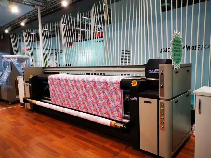 impressão da sublimação da máquina do calendário de matéria têxtil do estilo do rolo de 2.5m 2