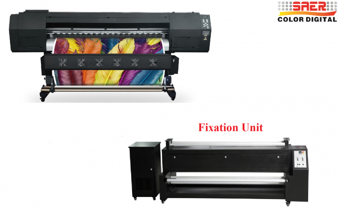 Impressora da tela da bandeira da máquina de impressão CMYK das bandeiras da pena 7