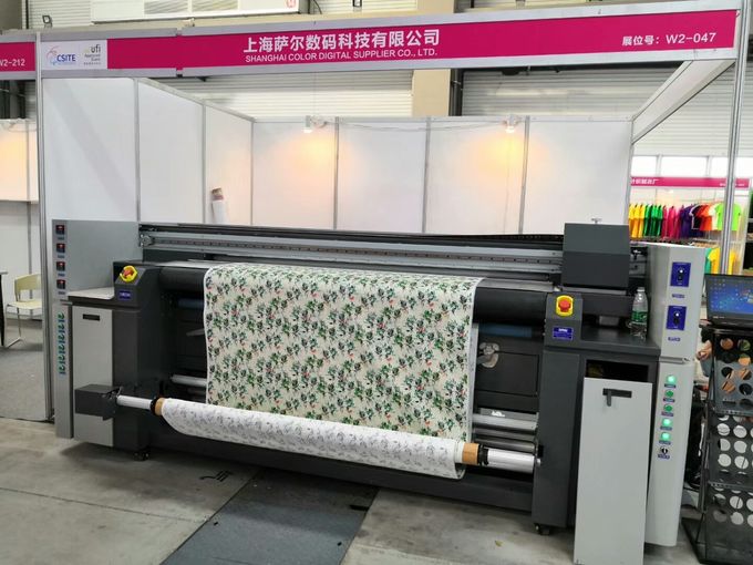 Rolo da máquina de impressão do algodão do poliéster de Epson para rolar a máquina de impressão de pano de Digitas 0