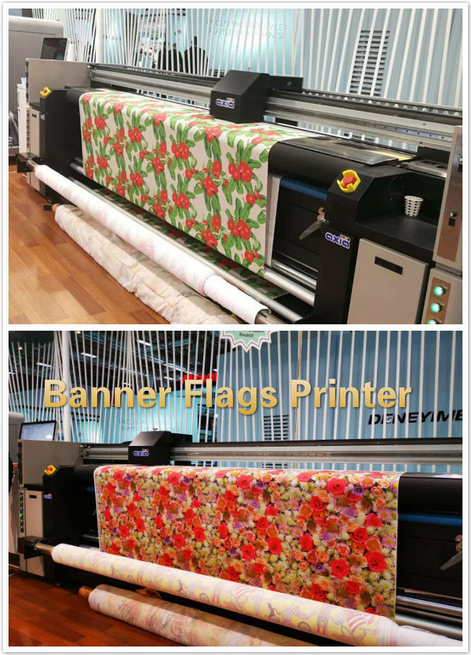 rolo 1440dpi para rolar a máquina de impressão da bandeira de matéria têxtil 0