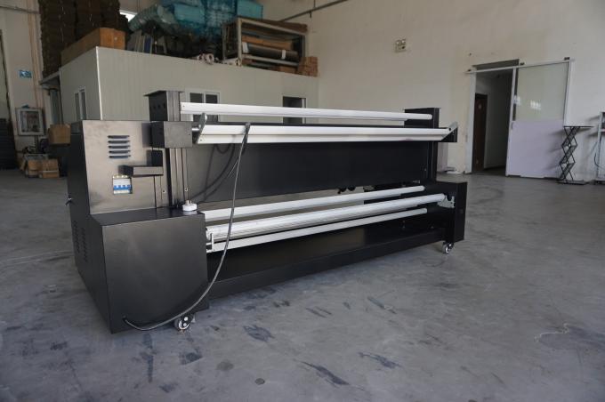 máquina do secador da sublimação de transferência do calefator de 1.8m para a tela lateral dobro do poliéster 2