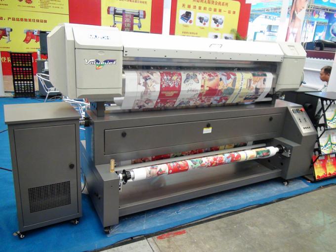 Diretamente rolo para rolar a máquina de impressão de matéria têxtil com tipo aquecimento do infravermelho distante 3