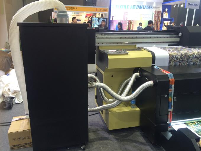 Água - máquina de impressão dupla baseada da bandeira de matéria têxtil de CMYK com 4 cabeças de Epson DX7 1