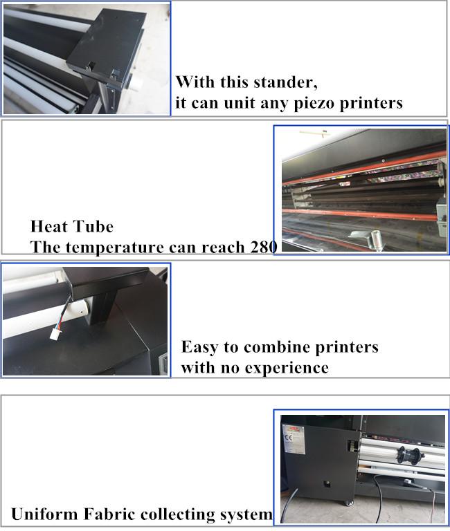 Rolo de alta velocidade para rolar o secador da sublimação da unidade da fixação do calor com alta temperatura 1