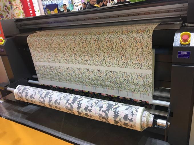 Impressora da máquina de impressão do poliéster de matéria têxtil da tela da cor de Digitas/tinta da sublimação 0