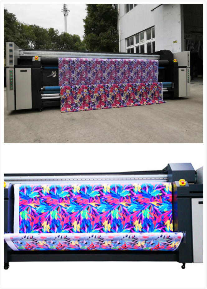 Impressora de sublimação de tintura da tela da bandeira com a máquina de Digitas de alta resolução 0