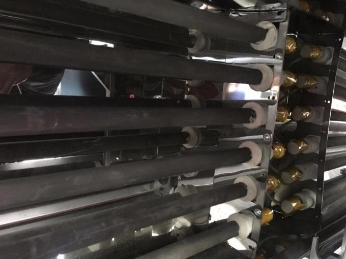 A máquina de impressão dupla da bandeira da cor de CMYK/dirige à máquina de impressão da tela com três Epson 4720 cabeças de cópia 4