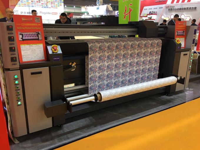 2200mm feito-à-medida plotador do grande formato com três Epson 4720 cabeças de cópia 0