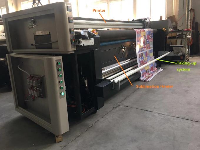 Rolo da máquina de impressão da tela de Digitas da exposição da feira profissional para rolar 360 - definição 1800dpi 0