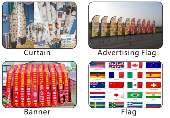 Bandeira da impressora da cabeça de Digitas Epson/máquina impressão da bandeira garantia de 1 ano 0