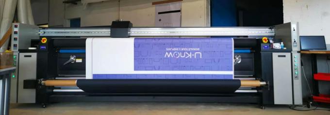 Máquina de impressão de pano da máquina de impressão da tela de Digitas do poliéster com três Epson 4720 cabeças 0
