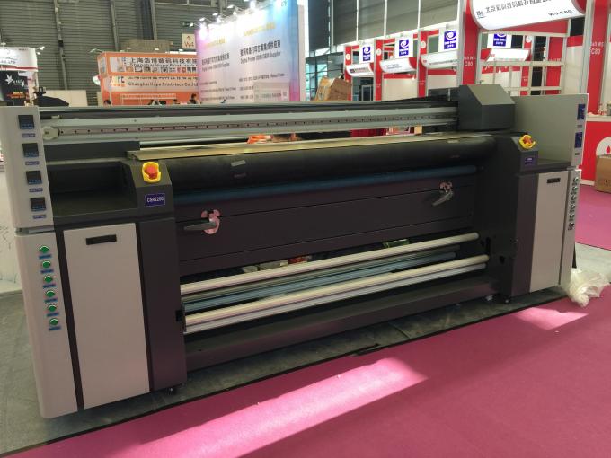 Máquina de impressão alta de matéria têxtil do Inkjet de DPI com cabeças de 4 partes 0