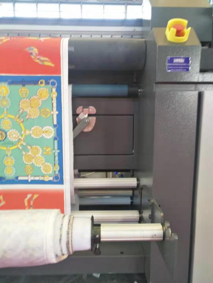 Máquina de impressão de matéria têxtil de Digitas da sublimação para a tela duas partes de Epson DX5 0