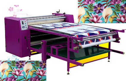 Eficiência elevada automática das impressoras da máquina de impressão 1000mm de matéria têxtil de Digitas Calander 0