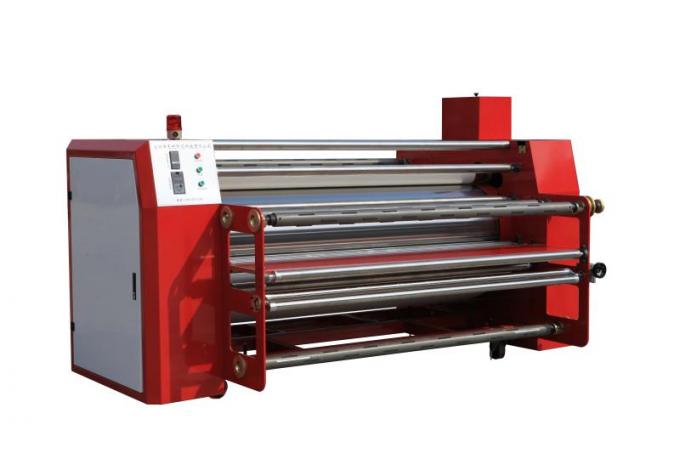 Transferência giratória de 1600mm que imprime a máquina do calendário de matéria têxtil 2