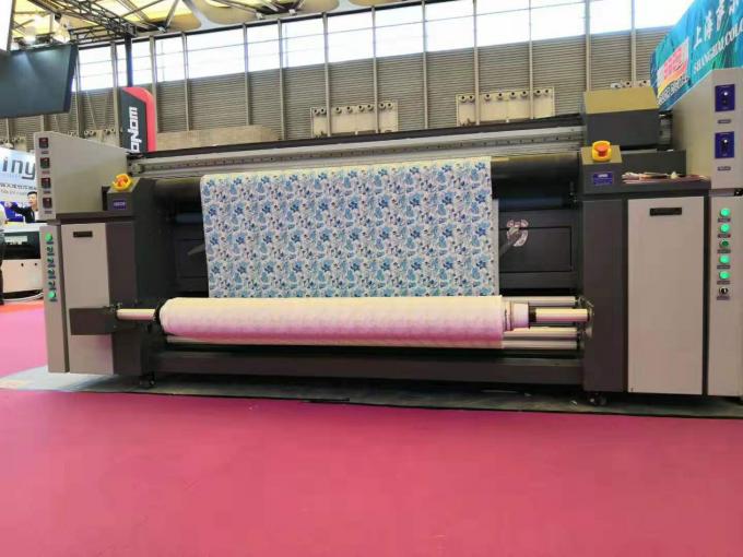 Impressora da cabeça de Epson da máquina de impressão de matéria têxtil de Digitas da tintura da cor completa 128M RAM 1