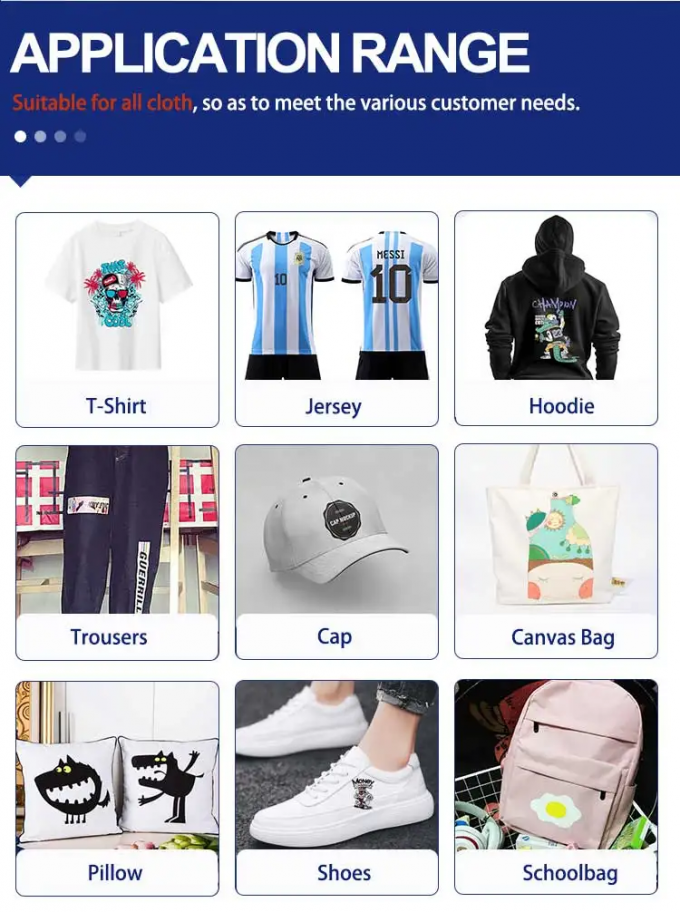Impressora DTF de grande formato de 60 cm para transferência de camisetas com tinta de pigmento 0