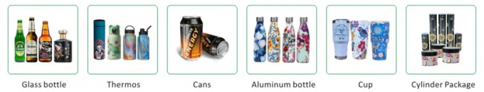 Máquina UV para garrafas cilíndricas e cônicas 0