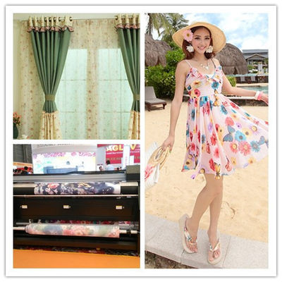 Máquinas de impressão de Digitas de matéria têxtil do plotador 1400dpi da tela do grande formato