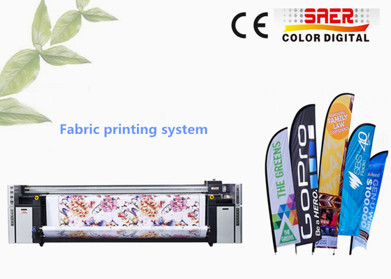 As exposições embandeiram a máquina de impressão de matéria têxtil do Inkjet do sistema de impressão