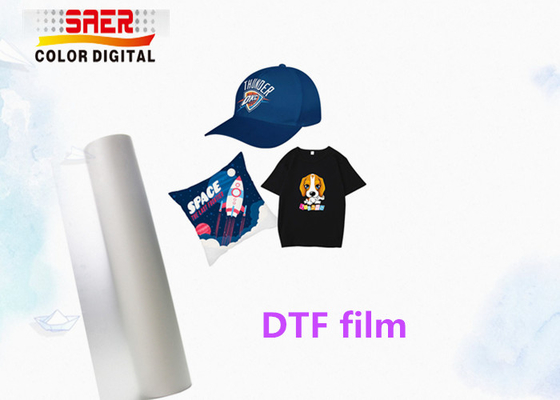 filme transparente do ANIMAL DE ESTIMAÇÃO de 0.075mm DTF para a impressora a jato de tinta de Digitas