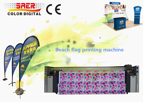 Impressora de sublimação de tintura da tela do poliéster da bandeira da bandeira da máquina de impressão de matéria têxtil da sublimação CSR2200