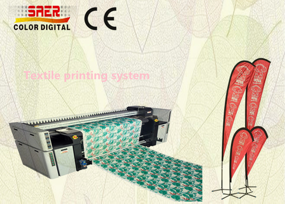Impressora de tecido digital de jato de tinta para interiores e exteriores Impressora de tecido de jato de tinta digital para interiores e exteriores Impressora de impressão direta em material