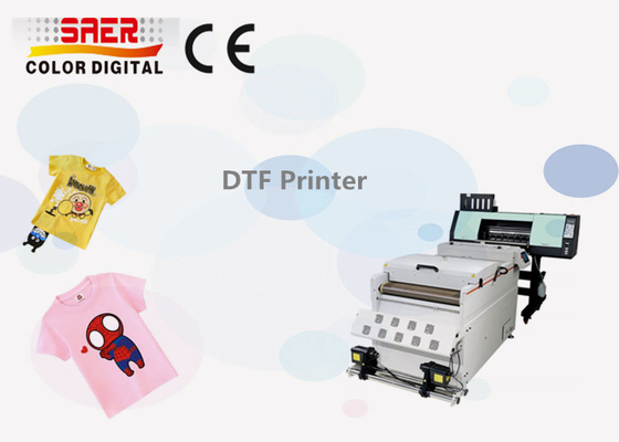 Impressora DTF de grande formato de 60 cm para transferência de camisetas com tinta de pigmento