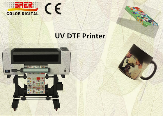 Impressora de adesivos UV DTF 30cm /A3 Impressora de adesivos DTF UV AB Impressora de tinta UV
