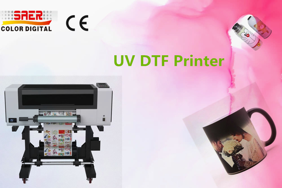 SAER Fábrica A3 Máquina de impressão UV Inkjet Laca Impressora DTF UV