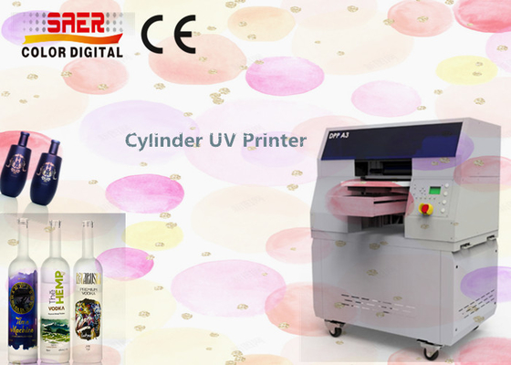 Máquina UV para garrafas cilíndricas e cônicas