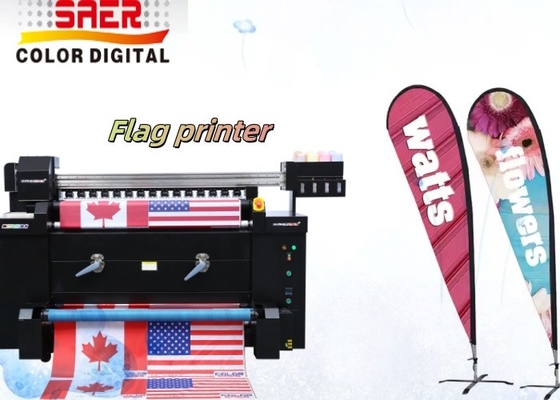 1.2M I3200 Cabeças Tintura Sublimação Impressão Direita Impressora Digital de bandeira têxtil