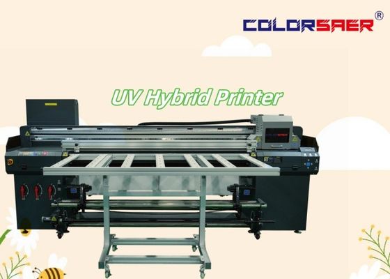Máquina de impressão híbrida UV de 6 pés com software Maintop ou ONYX