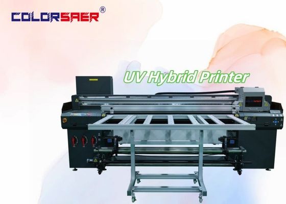 Máquina de impressão de sinais de impressora híbrida UV