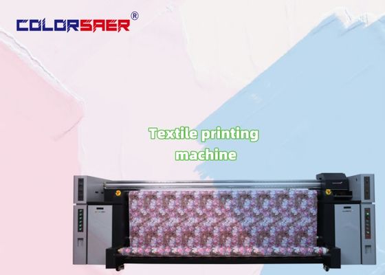 Impressora Digital Jato de Tinta de Grande Formato e Alta Resolução Direta para Têxteis
