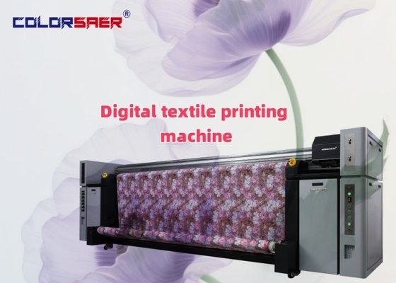 3Impressora de tecidos multicolor digital de.2m com tinta de sublimação