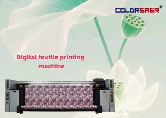 Impressora Digital de Tecido SAER 3.2m Multicolor com Software ONYX