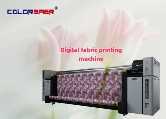 Impressora Digital de Tecido 3.2m com Aquecedor - Tinta de Sublimação CMYK