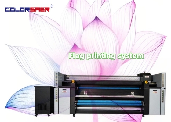 China Fabricação Impressora a jato de tinta de alta velocidade 2200mm I3200 Head Digital Dye Sublimation