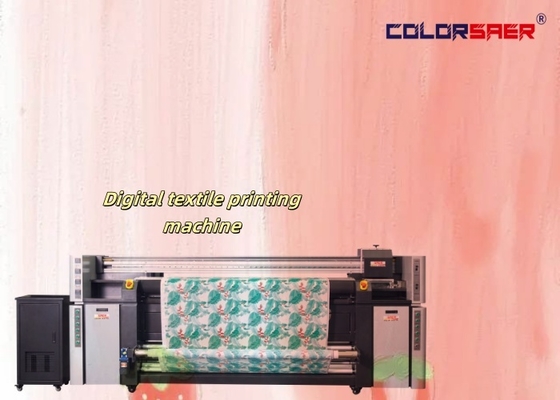Máquina de impressão digital têxtil SAER 2200mm 3 Cabeças Sublimação