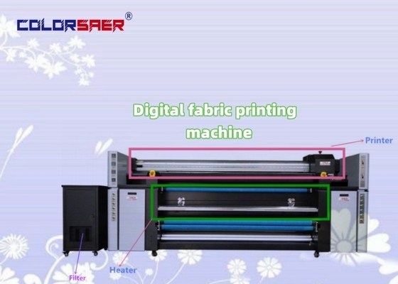 Impressora de sublimação digital de tecido roll to roll I3200 Sistema automático de impressão têxtil