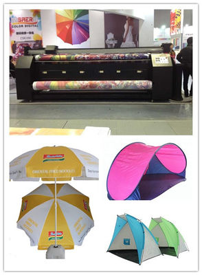 impressora de matéria têxtil do grande formato de 3.2m, máquina de impressão alta da tela da definição