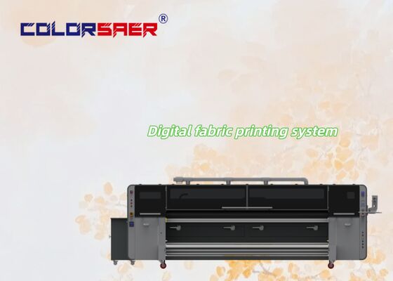 Impressora Digital a Jato de Tinta SAER Company Industrial KJ4B-QL para Tecido com Sistema de Pressão Negativa 1 Ano de Garantia