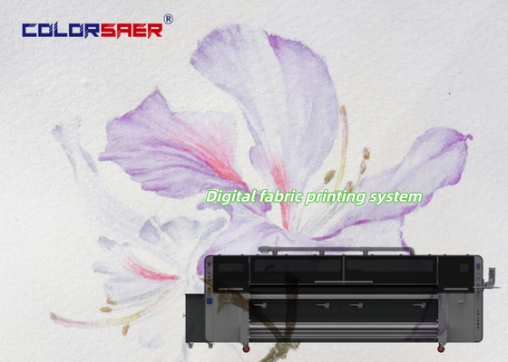 Impressora textil digital de grande formato de 126 polegadas de grau industrial 4pcs KJ4B-QL Print Head