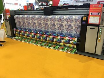 Máquina de impressão da bandeira da tela da sublimação da tintura de Digitas para a cópia da roupa