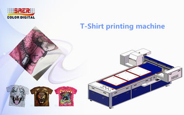 O tamanho Digital da máquina de impressão A3 da camisa do algodão T dirige à impressora do vestuário